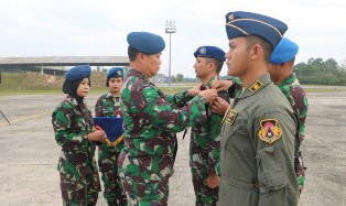 Danlanud Buka Latihan Satuan Bido Gesit