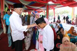 Hadir Acara Pengajian Akbar di Air Batu "Bupati Asahan Ngajak Jamaah Manfaatkan Masjid " 