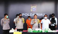 Tim Harimau Kampar Bentukan Kapolda Riau 20 KG Sabu Dari Sindikat