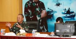 Kunjungi Pusat Penerangan TNI, Letjen TNI Ganip Warsito: Kita Akan Perkuat Pesonil Tiga Angkatan