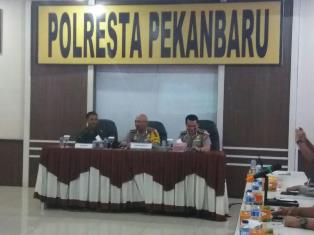 Kombes Pol Susanto Pimpin Rapat Kesiapan Pengamanan Aksi Unjuk Rasa