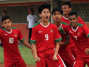 Trengginas, Garuda Muda Hajar Myanmar 4-1