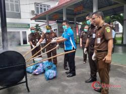 Mantap,!Sabu dan Ganja Dimusnahkan Pihak Kejaksaan Kisaran