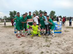 Laga Final. Pemprov Babel FC Angkat Trofi Erzaldi Cup 2019