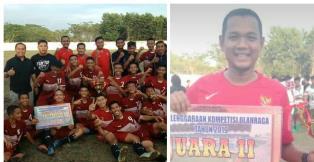 Club Bola Pelajar Bantan Puas Juara II