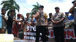 HPI, PWI, IJTI, FPII, Forwaka Babel dan Insan PERS Turun ke Jalan Menuntut Kekerasan Kepada Pewarta