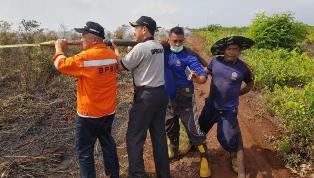 Gubri Ikut Padamkan Karhutla di Mandau