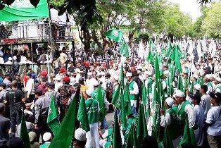 Tablig Akbar PA 212 di Bundaran Gladag, Solo ini Kata Amien Rais