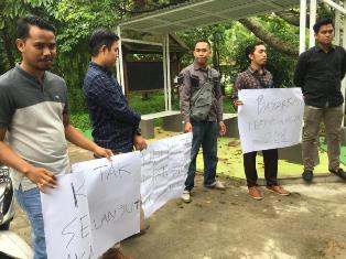 Uang Kontrak Media Dimainkan Puluhan Wartawan Inhil Goyang Kominfo