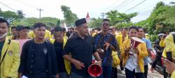 Aliansi Mahasiswa Asahan Gelar Demo di Kantor DPRD Asahan