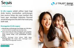 Asuransi Jiwa Q Life Legacy dari Sequis FinanciaL Lindungi Masa Depan Nasabah