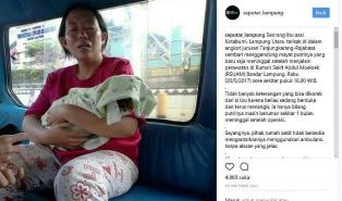 Tak Sanggup Bayar Ambulan Ibu Ini Bawa Mayat Bayinya Pakai Angkot