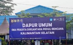 Rasa Empati, SMA Pradita Dirgantara Bantu Warga Terdampak Bencana