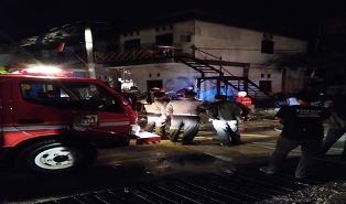 Korsleting, Enam Unit Rumah Petak Mess Kontraktor PLN terbakar