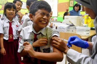 MUI Halalkan Vaksin Measles Rubella