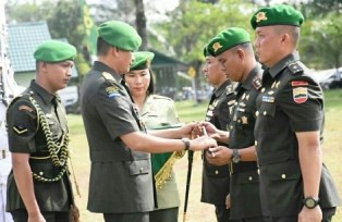 Letkol Aidil Amin Dilantik Jadi Dandim 0313/KPR