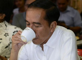 Jokowi Promosikan Indonesia Melalui Kopi