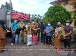 Dinas Pertanian Kabupaten Asahan Salurkan Bantuan GTPP covid-19 Provsu Kepada Kelompok Tani