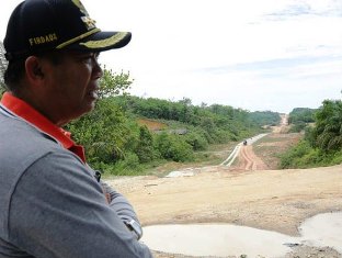 Jalan Lingkar Luar Pekanbaru Dilanjutkan 2018