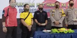 HUT Humas Polri ke -69 , Kapolres Rohil Gelar Syukuran dan Doa Bersama Wartawan 