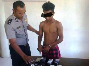 Pencuri Remaja Ini Disergap Setelah Dipancing Petugas