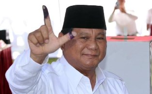 Prabowo Nyoblos di Bogor, Diwancara 60 Persen Suara Miliknya