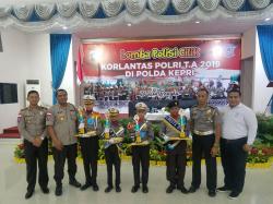 Polres Bintan Raih Juara 2 Lomba Polisi Cilik  Korlantas Polri T.A 2019 di Polda Kepri