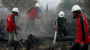 Cerita Lucu Dibalik Tingkah Laku Pemadam Karlahut