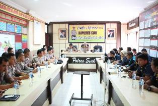 Coffee Morning Bersama Polres Siak, Pulang Lenggang Kangkung