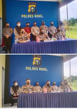 Selama Tahun 2021, Polres Rohil Berhasil Tangani 520 Kasus dari 730 Jumlah Laporan Kasus 