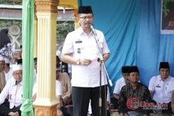 Bupati Asahan Hadir Pengajian Akbar Didesa Setia Janji