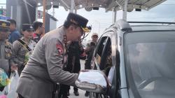 Kapolda Riau Tinjau Puncak Arus Balik di Tol Permai dan Pekbang 