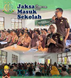 Jaksa Masuk Sekolah, Kejari Rohil Gelar Penyuluhan Hukum di SMPN 2  di Pujud