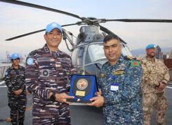 KRI Frans Kaisiepo-368, Sukses Ikuti First Quarter Evaluation UNIFIL