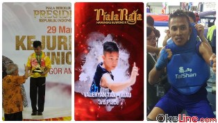 Juliandy Raih Medali Emas Kejurnas Wushu 2018