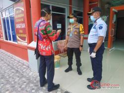 Lapas dan Mako Polres Bengkalis Disterilkan dengan Disinfektan