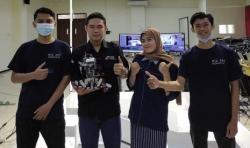 Robot SAR Ciptaan 4 Mhs UMP, Bisa Evakuasi dan Padamkan Api