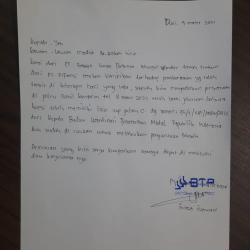 Diduga Surat Klarifikasi PT.BTP Bohongi Publik, Berdasarkan Peta Izin Galian C Berada Di Rohul