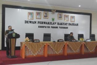 Dewan Kecewa, Ali Mukhni dan Wakilnya Mangkir Saat Paripurna RPJMD