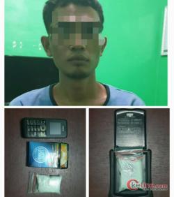 Montir Mobil Ini Dibekuk Polisi Saat Edarkan Sabu Seberat 19.11 Gram 