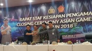 9.422 Orang Pasukan Gabungan Dikerahkan Amankan Penutupan Asian Games