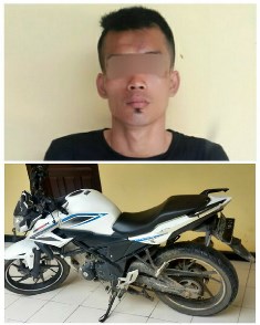 Curi Motor di Air Molek, Ditangkap di Lirik