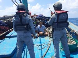 Bakamla RI Tangkap Kapal Curi Ikan Berbendera Vietnam di Laut Natuna Utara