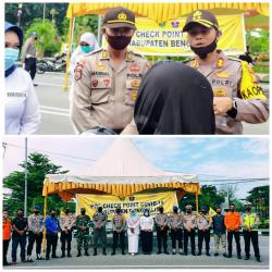 Kapolres Bengkalis Melaksankan Bakti Sosial Ditengah Pandemi Covid-19