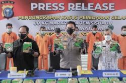 17 Hari Jabat Kapolda Riau, Polisi Gagalkan Penyelundupan 80 Kg Sabu