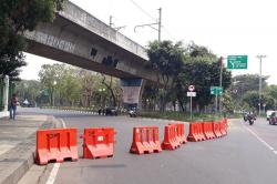 Polda Metro Jaya Tutup Sementara Ruas Jalan Sekitar Istana Merdeka Terkait Adanya Demo