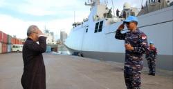 KRI Frans Kaisepo-368 Kembali Ke Tanah Air Setelah Misi Selesai