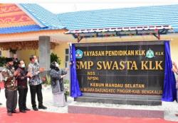 SMP Swasta Kuala Lumpur Kepong (KLK) Dibuka Secara Resmi Oleh Bupati Bengkalis