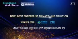 ZTE dan China Mobile Raih "Best Enterprise Private Line Solution Award"