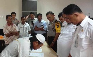 Perselisihan PT BPLP Vs Warga Desa Seberang Sanglar Didamaikan Pemkab